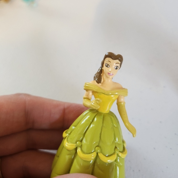 Belle Beauty & The Beast Disney Figurines Cake Topper Action Figure PVC - Picture 3 of 6